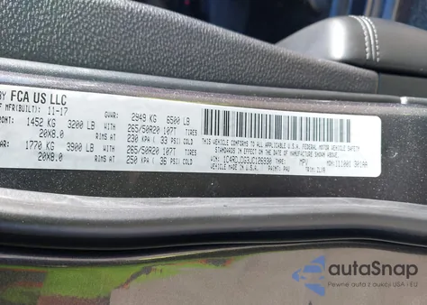 2018 Dodge Durango Gt Awd из США, поврежденный, VIN 1C4RDJDG3JC126930